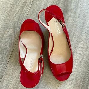 Michael Kors wedge sandals